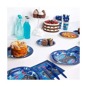 DECORLIFE Suministros de fiesta de videojuegos que sirven_4