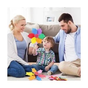 5 kits de arte de molino de viento EVA de mosaico adhesivo_2