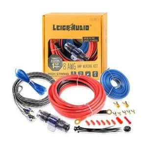 LEIGESAUDIO Kit de cableado de subwoofer de calibre 8 Ture_1