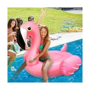 TURNMEON Flotador inflable grande para piscina con asas_3