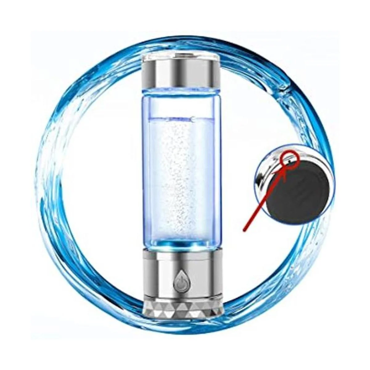 N.P Generador de botellas de agua de hidrógeno con doble_1