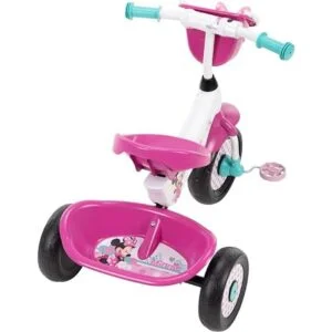 Huffy Minnie Mouse Triciclo para niños pequeños rosa_3