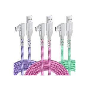 Cable USB tipo C de carga rápida paquete de 3 10 pies_1