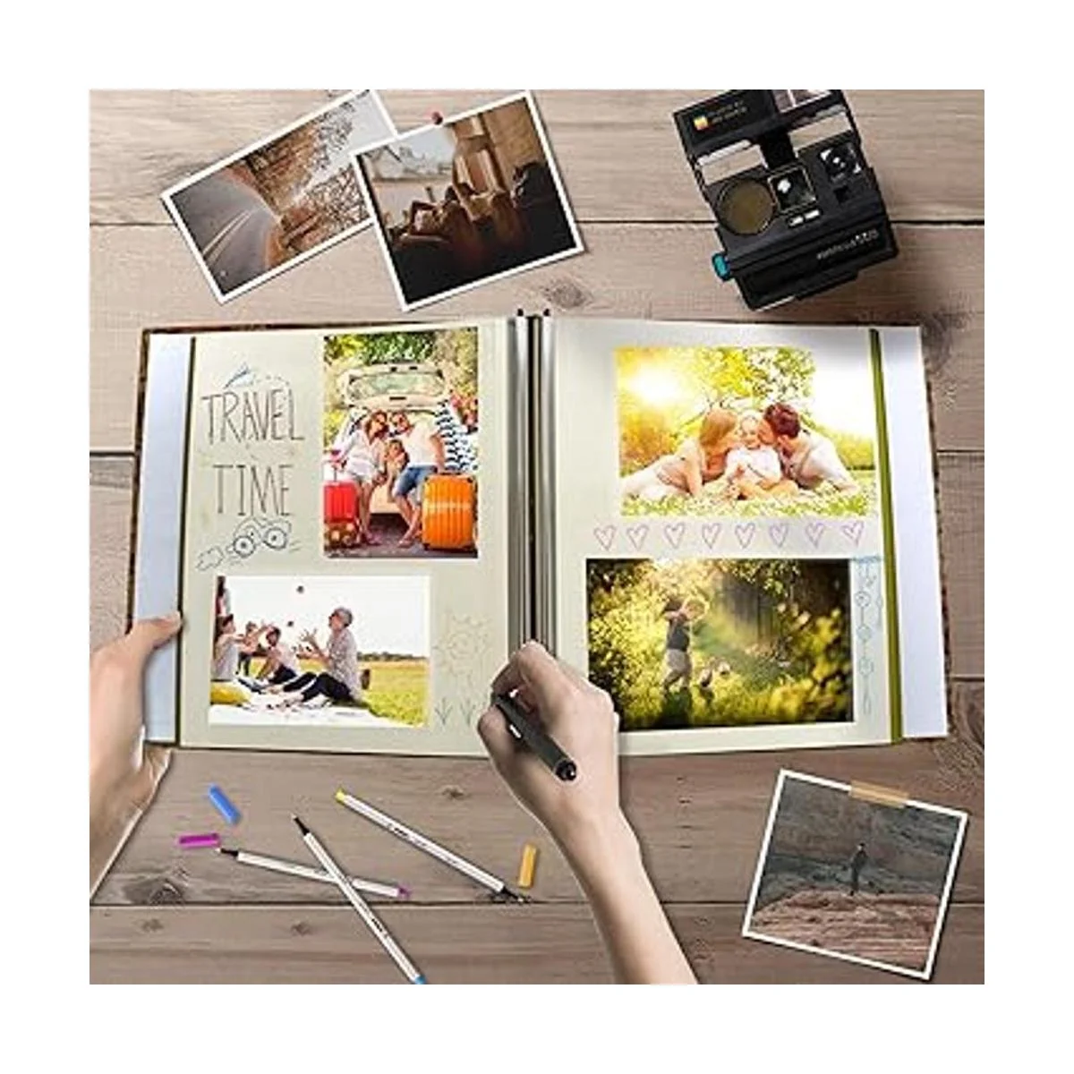 Holoary lbum de fotos autoadhesivo magnético autoadhesivo_5