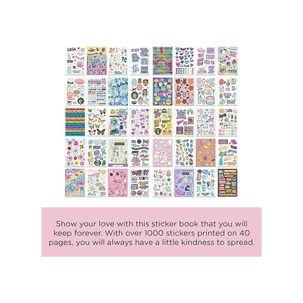 Fashion Angels Más de 1000 calcomanías para niños_2