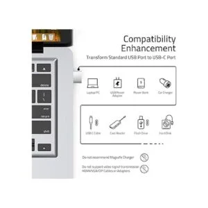 Syntech Adaptador USB C hembra a USB macho tipo C a USB A_2