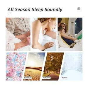 Hyleory Edredón para cama de tamaño queen para todas las