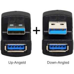 CY USB tipo A a adaptador de tipo A para arriba y abajo en_2