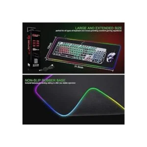 Alfombrilla de ratón RGB LED alfombrilla de ratón grande_4