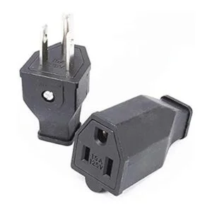 4 piezas Enchufe de hoja recta enchufe de repuesto