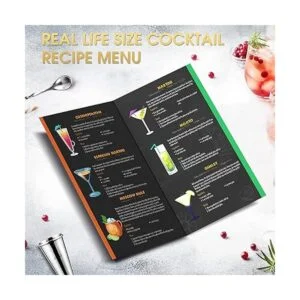 TEAVAS Mixology Kit de barman con soporte de bambú y_2