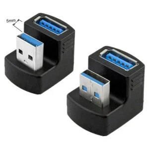 CY USB tipo A a adaptador de tipo A para arriba y abajo en_3