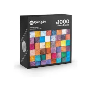 Rompecabezas de 1000 piezas de QuizQuirk bloques de_4