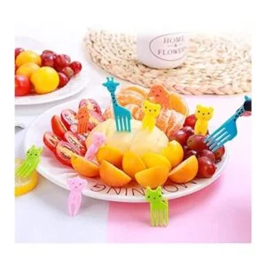 Tegg Alimentos Pick 30 unids lindo animal Bento decoración_4