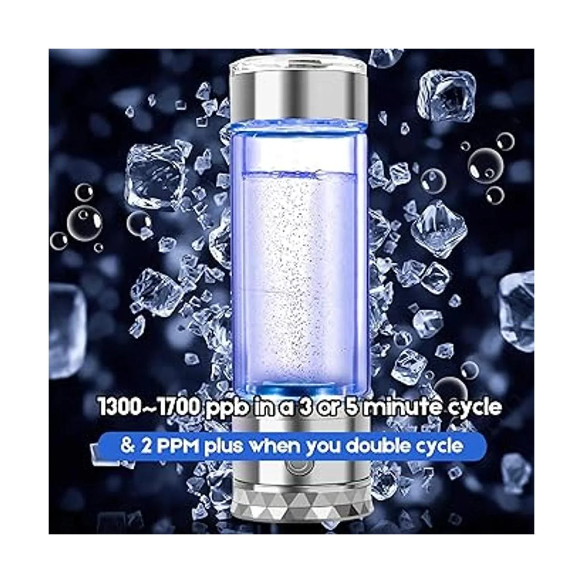 N.P Generador de botellas de agua de hidrógeno con doble_4