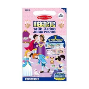 Melissa Doug Rompecabezas magnético para llevar a lo_1