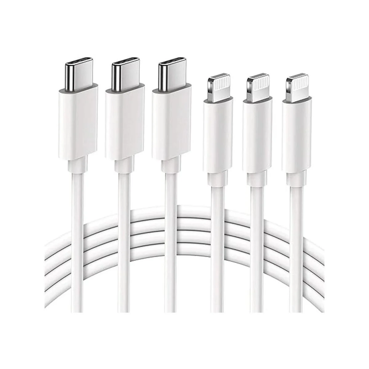 Quntis Cable de carga rápida para iPhone paquete de 3_1