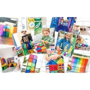 Juguetes magnéticos para niños y niñas de 3 años bloques_5