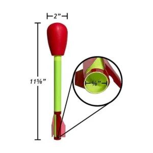 Recambios de lanzacohetes con punta de espuma compatibles_3