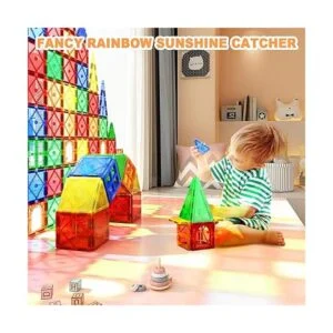 Juguetes magnéticos para niños y niñas de 3 años bloques_2