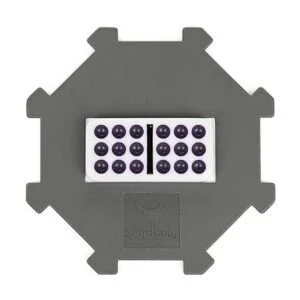 Juego de dominó Double Nine en lata de almacenamiento_3