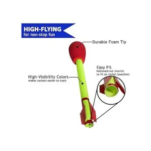Recambios de lanzacohetes con punta de espuma compatibles_2