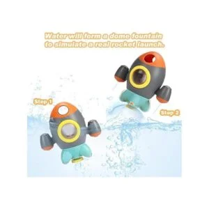 Elovien Juguetes de baño para bebés juguetes de bañera_4