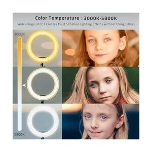 IVISII Anillo de luz de 18 pulgadas con soporte soporte_3