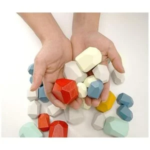 MODERNGENIC Piedras apilables de equilibrio de madera 36_2