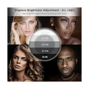 IVISII Anillo de luz de 18 pulgadas con soporte soporte_2