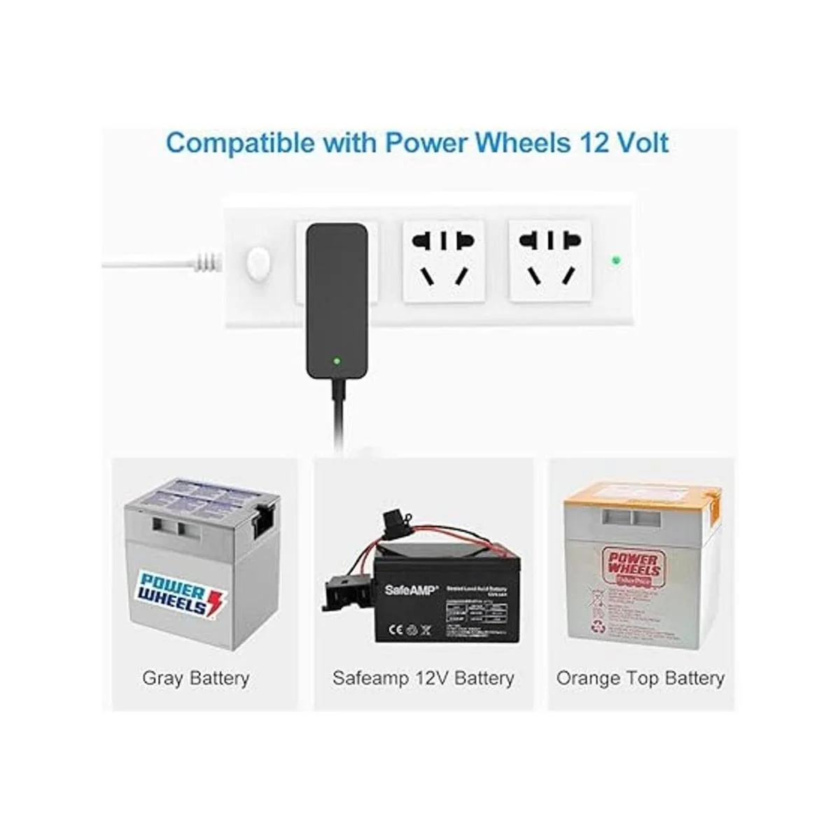 Cargador de batería de 12 voltios para ruedas eléctricas_4
