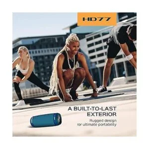 TREBLAB HD77 Azul Altavoz portátil Bluetooth de alta_4