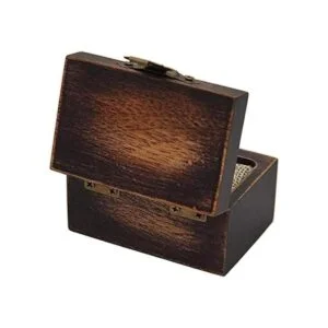 Caja de anillos de compromiso de madera rústica caja de_5