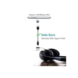 Cable de carga USB C compatible con Samsung Galaxy Buds_2