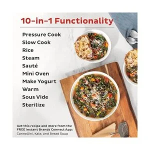 Instant Pot Pro olla eléctrica a presión 10 en 1 olla de_3