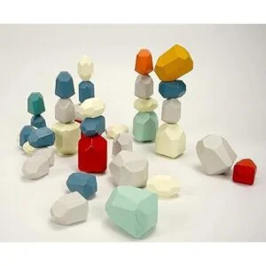 MODERNGENIC Piedras apilables de equilibrio de madera 36_4
