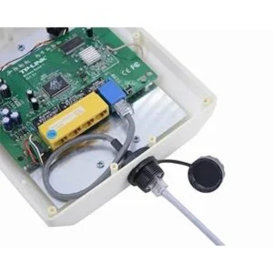 ANMBEST 5 unids montaje en panel RJ45 impermeable conector_4