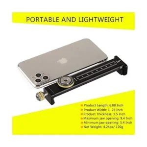 Aluminum iPad Holder for Tripod Mount Universal Phone_4