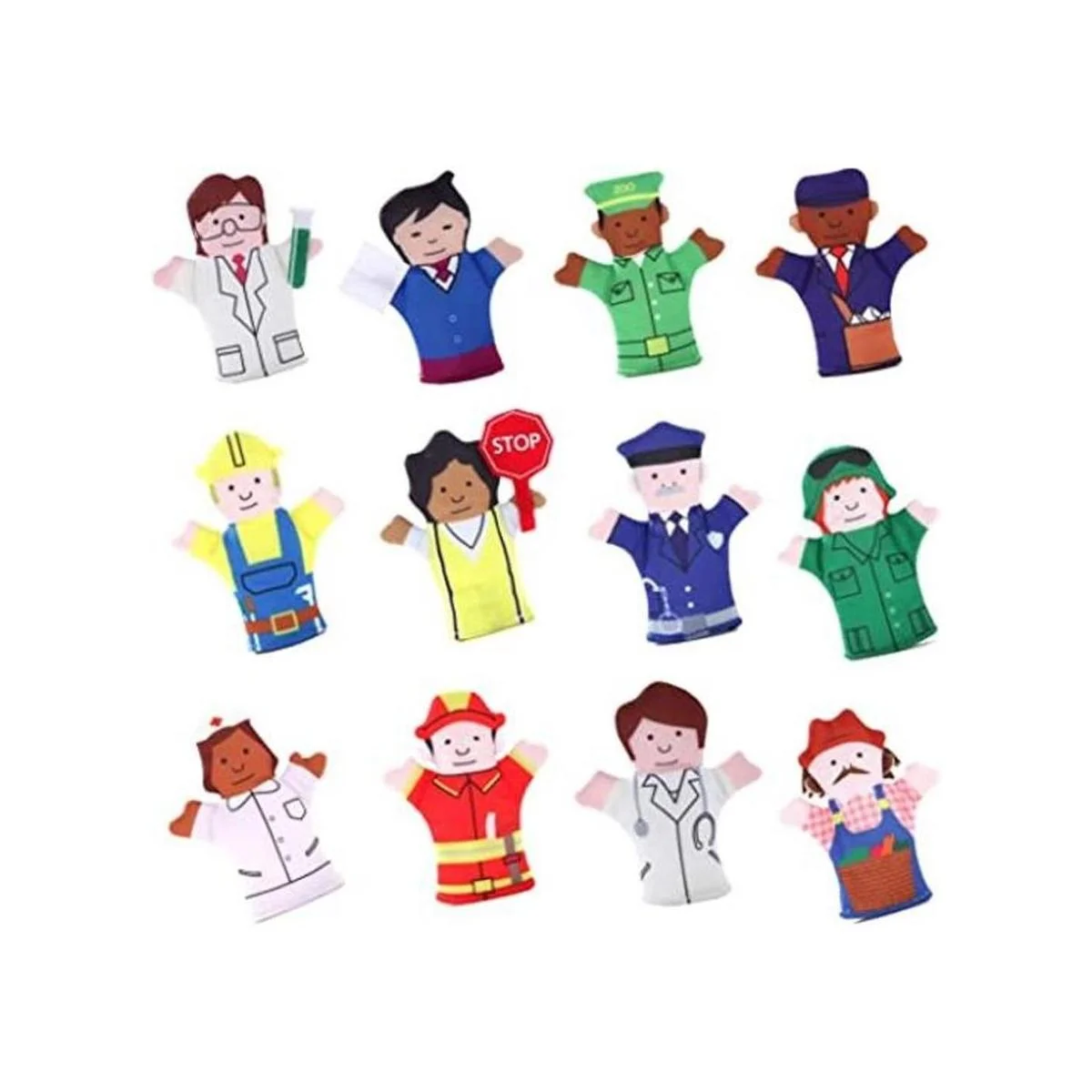 Magnet Happy Helpers People Juego de juguetes para nevera