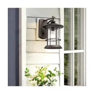 MICSIU Lámpara de pared para exteriores farol de pared