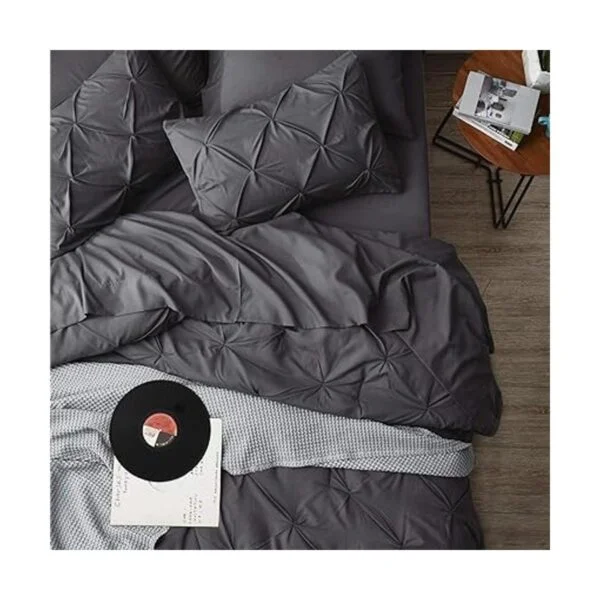 Bedsure Juegos de edredón de 8 piezas tamaño matrimonial_4