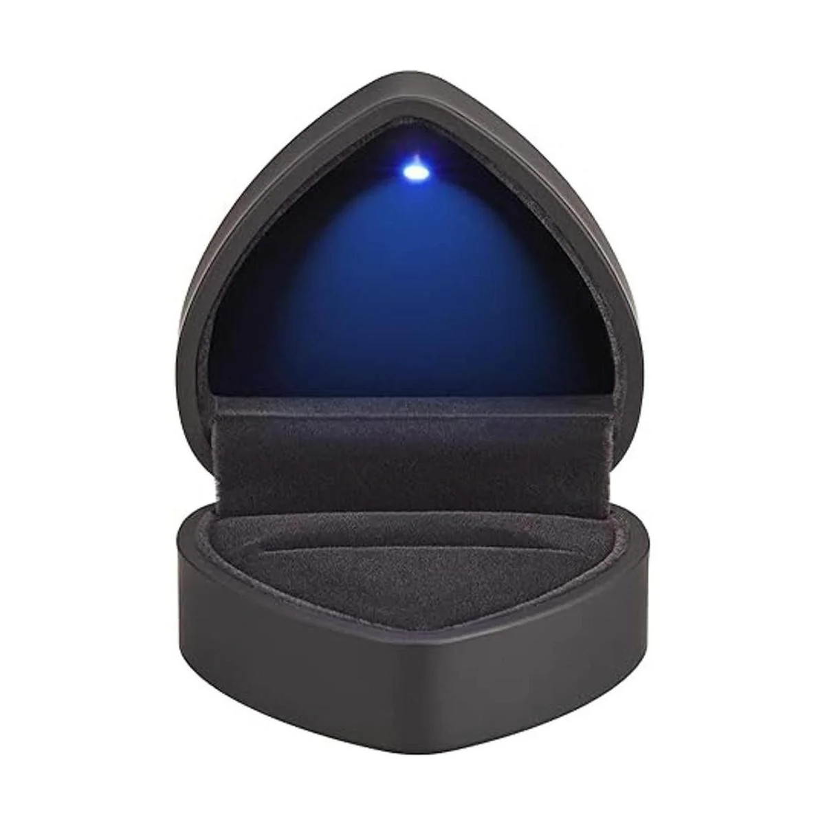 Caja de regalo de anillo en forma de corazón con luz LED_2