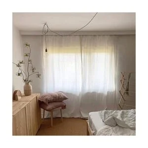 PRUNLLA Cable redondo cubierto de tela de 32.8 pies_5