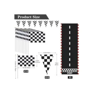 Suministros de decoración de fiesta de autos de carreras_2