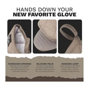 Guantes de horno resistentes al calor mini guantes de