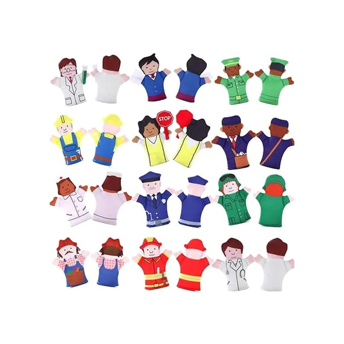 Magnet Happy Helpers People Juego de juguetes para nevera