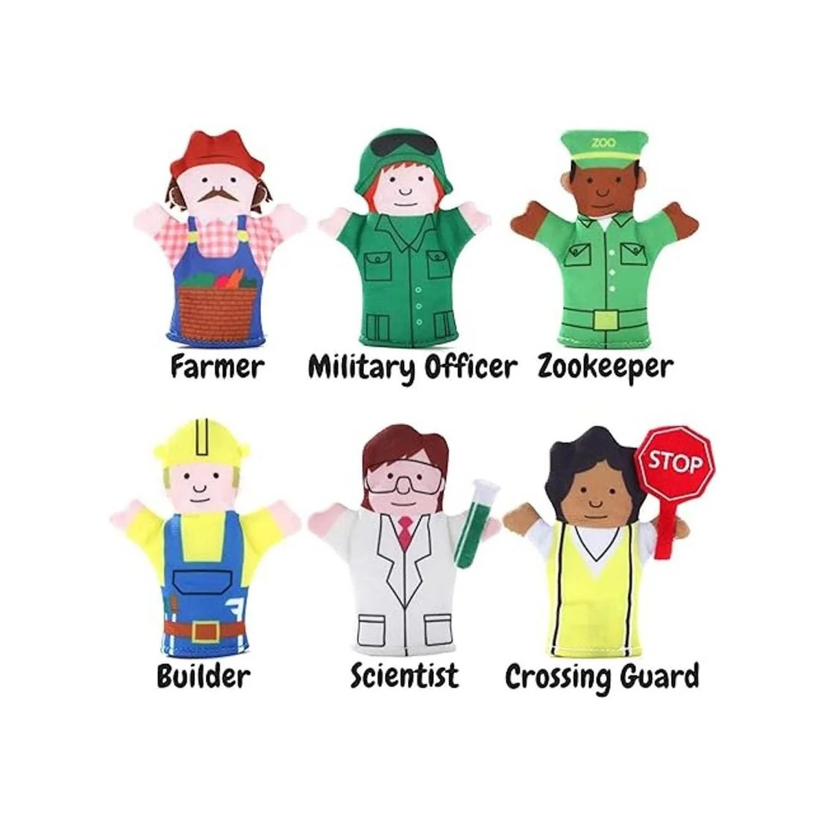 Magnet Happy Helpers People Juego de juguetes para nevera