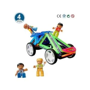Figuras magnéticas de 4 piezas juguetes compatibles con_5
