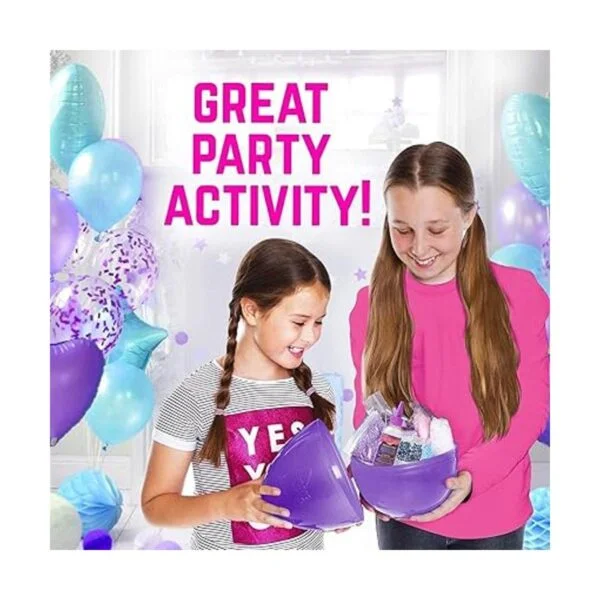 GirlZone Egg Surprise Kit de limo de galaxia para niñas_3