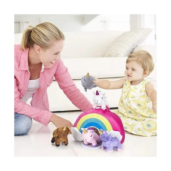 PASSIONFRUIT Juego de 5 juguetes de peluche para niños_5